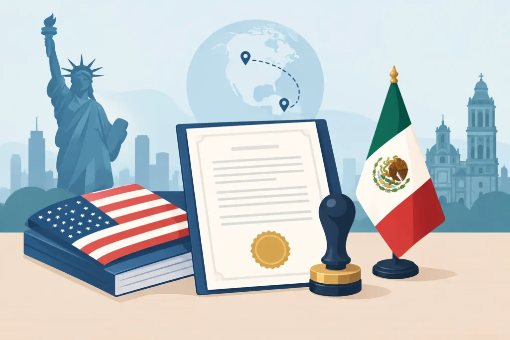 Cómo apostillar actas estadounidenses en México