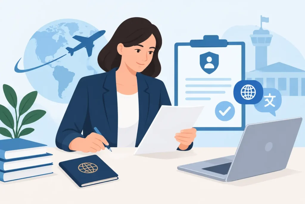 Traducción para trámite migratorio sin errores
