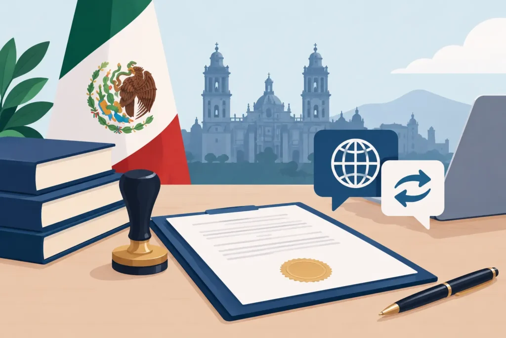 Guía para traducciones notariales en México