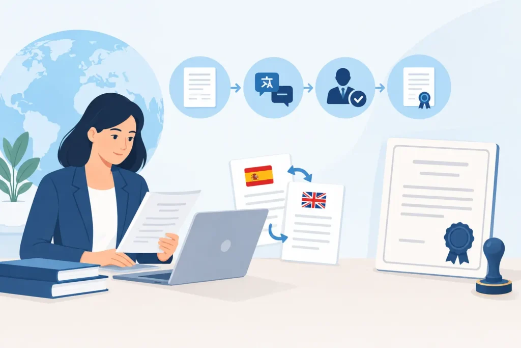 Proceso de traducción oficial: pasos y validez