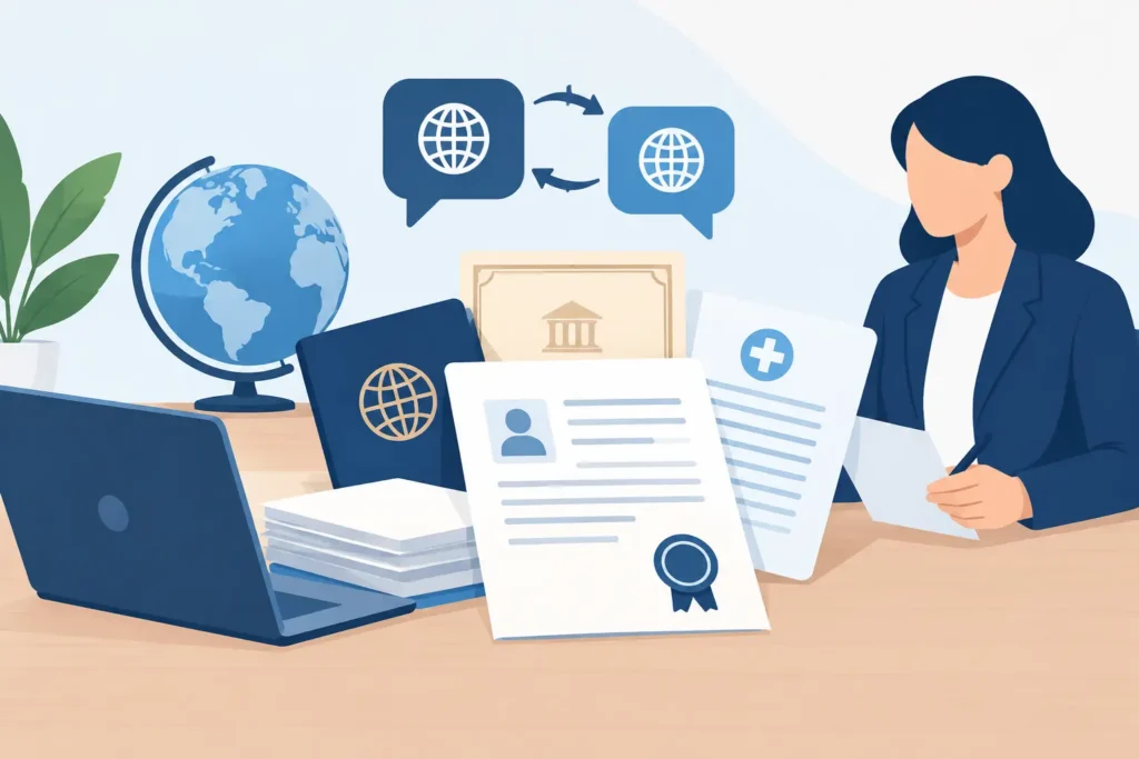 Qué documentos requieren traducción certificada
