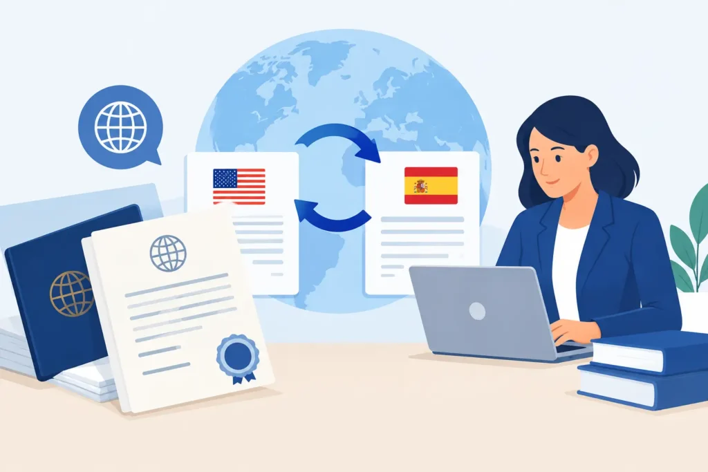 Requisitos para traducción de documentos extranjeros