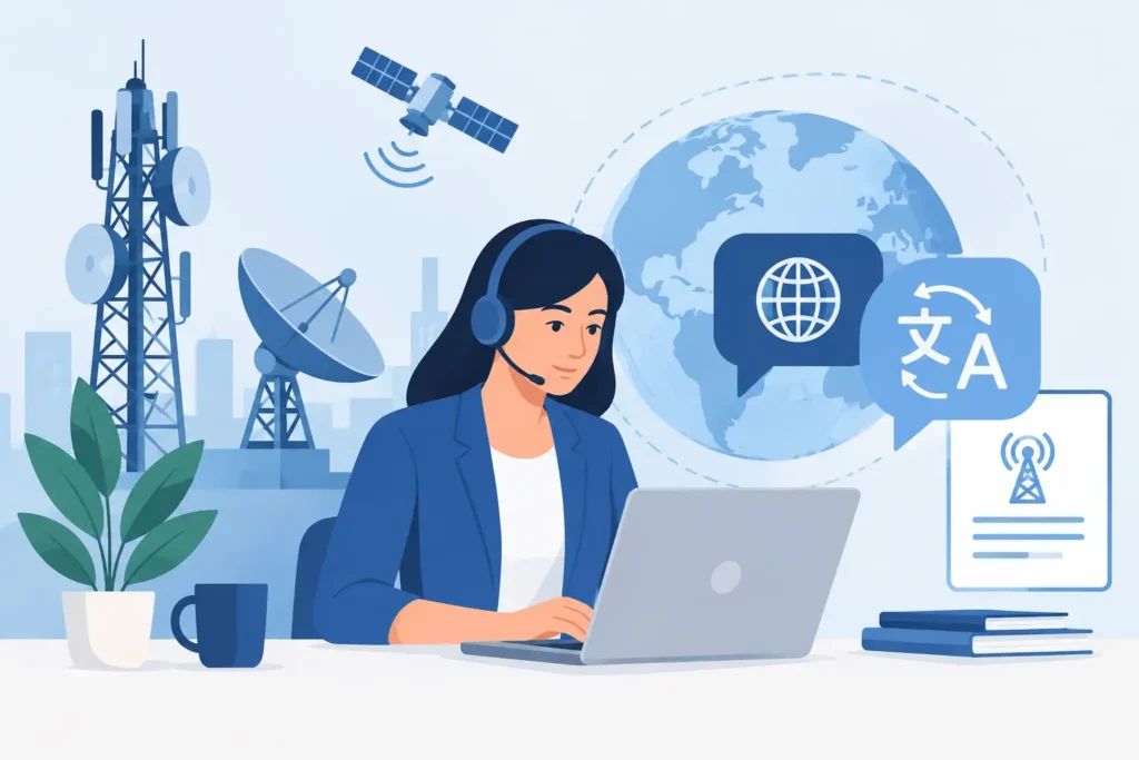 Traducción técnica de telecomunicaciones precisa